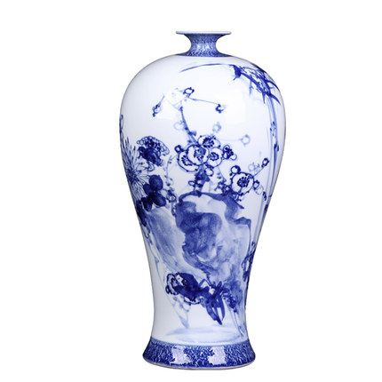 Compatible porzellan Jahrriesnge  for white blue vase cna0077 
