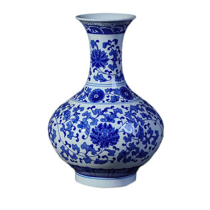 Compatible porzellan Jahrriesnge  for white blue vase cna0212 