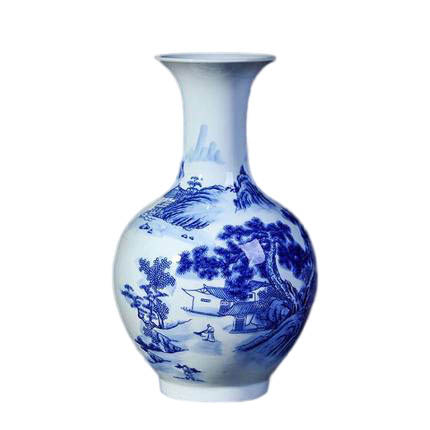 Compatible porzellan Jahrriesnge  for white and blue vase cna0264 