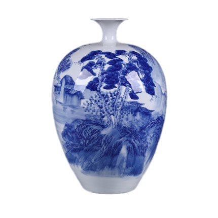Compatible porzellan Jahrriesnge  for white and blue vase cna0539 