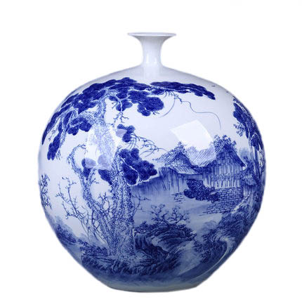 Compatible porzellan Jahrriesnge  for white and blue vase cna0542 