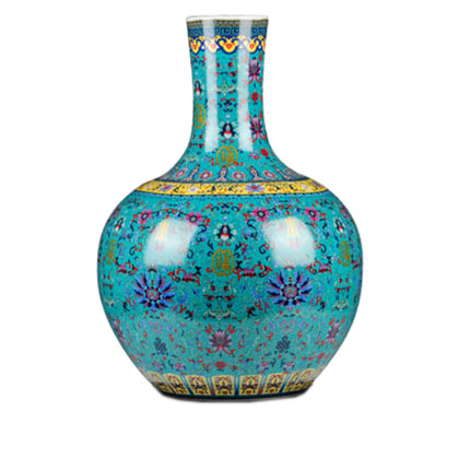 Compatible porzellan Jahrriesnge  for enamel colorful vase cna0617 