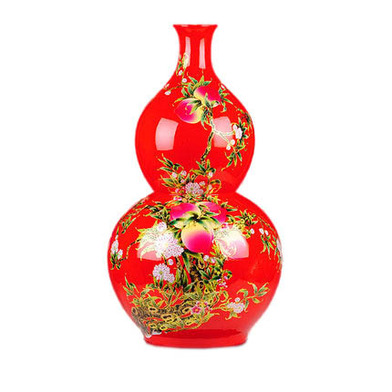 Compatible porzellan Jahrriesnge  for red gourd vase cna0715 
