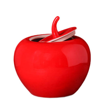 Compatible porzellan Jahrriesnge  for red apple crafts cna0729 