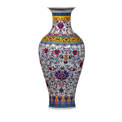 Compatible porzellan Jahrriesnge  for colorful enamel vase cna0809 
