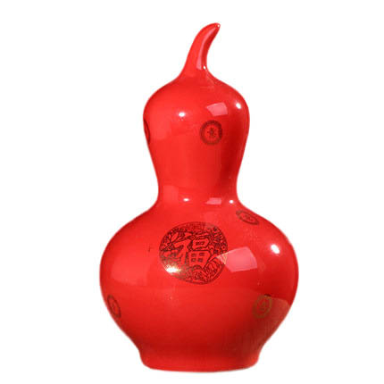 Compatible porzellan Jahrriesnge  for red gourd vase cna0853 