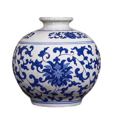 Compatible porzellan Jahrriesnge  for white and blue vase cna0873 