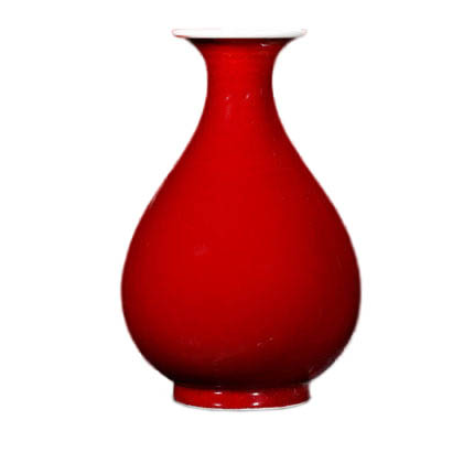 Compatible porzellan Jahrriesnge  for crack glaze red vase cna0947 