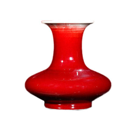 Compatible porzellan Jahrriesnge  for crack glaze red vase cna0948 