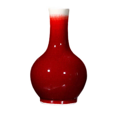 Compatible porzellan Jahrriesnge  for crack glaze red vase cna0949 