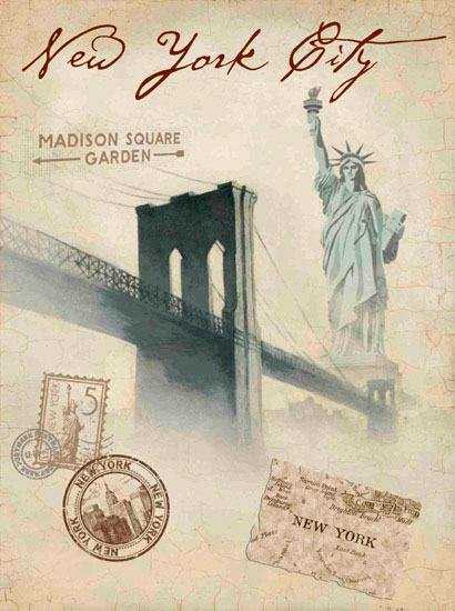 Compatible Landschaft JAHRRIESNGE  for New-York-city-lpf00632 