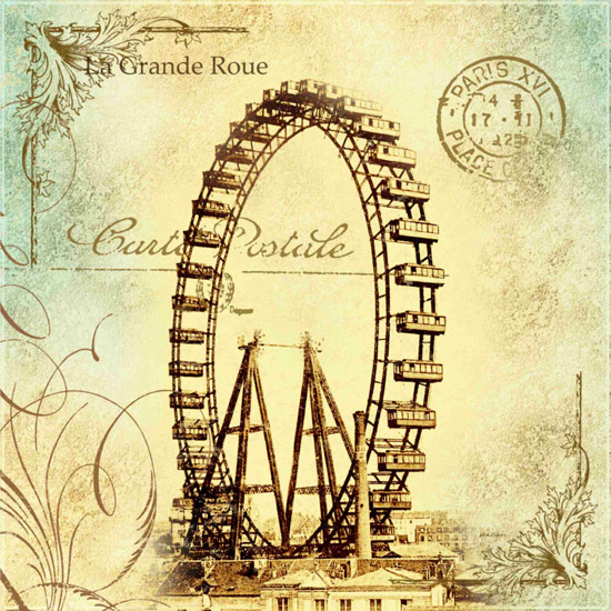 Compatible Landschaft JAHRRIESNGE  for La-Grande-Roue-lpf00814 