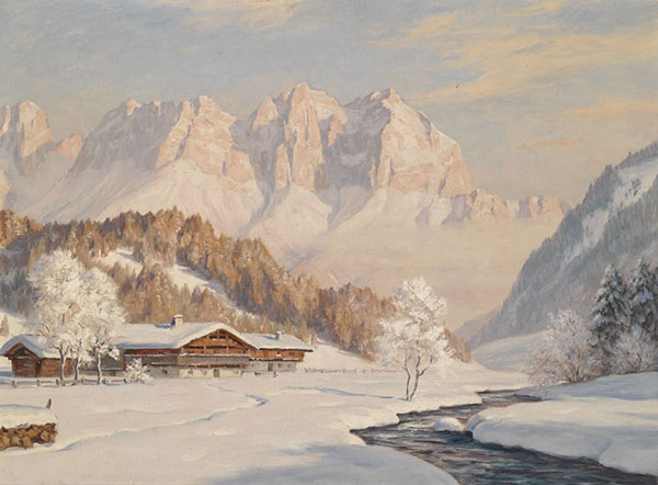 Compatible Landschaft JAHRRIESNGE  for winter-lpf01065 