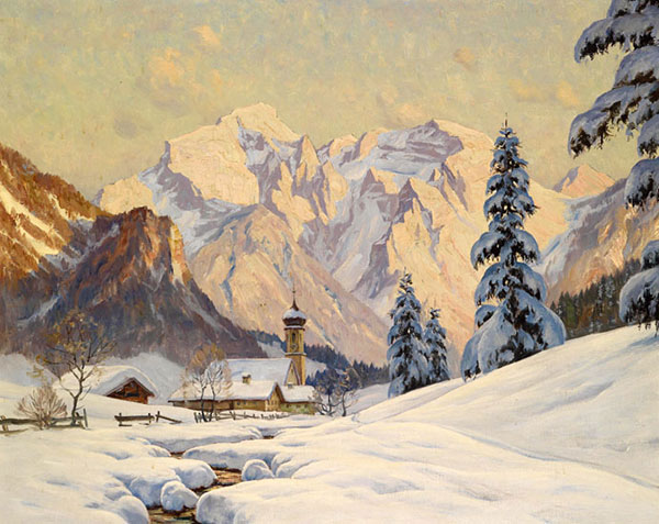 Compatible Landschaft JAHRRIESNGE  for winter-lpf01072 