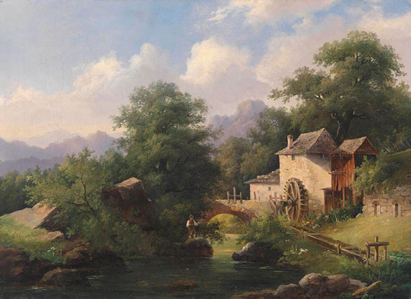 Compatible Landschaft JAHRRIESNGE  for waterwheel-lpf01195 