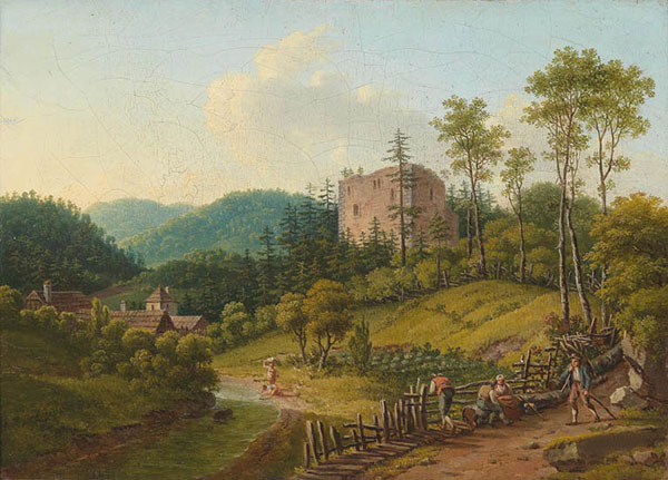 Compatible Landschaft JAHRRIESNGE  for village-lpf01343 