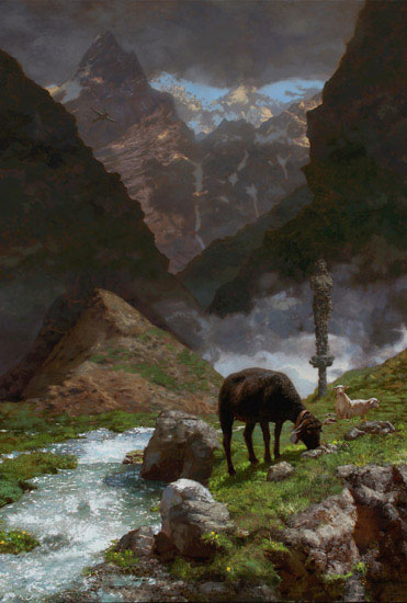 Compatible Landschaft JAHRRIESNGE  for mountain-lpf02264 