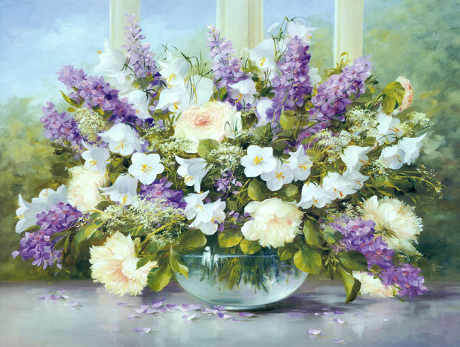 Compatible Blumen JAHRRIESNGE  for flowers lpf04348 