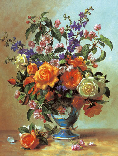 Compatible Blumen JAHRRIESNGE  for flowers lpf04626 