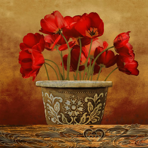 Compatible Blumen JAHRRIESNGE  for flowers-lpf07543 