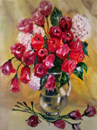 Compatible Blumen JAHRRIESNGE  for flowers-lpf07581 