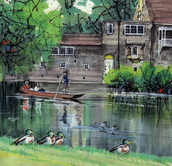 Compatible Landschaft JAHRRIESNGE  for mandarin ducks lpf08221 