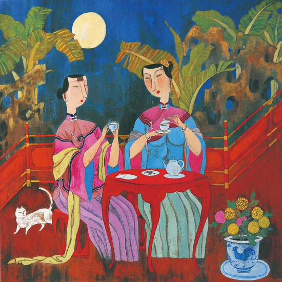 Compatible Porträt Jahrriesnge  for old times lady lpf08792 