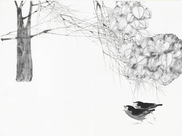 Compatible Landschaft JAHRRIESNGE  for birds lpf08867 