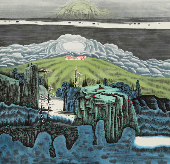 Compatible Landschaft JAHRRIESNGE  for hills lpf08894 