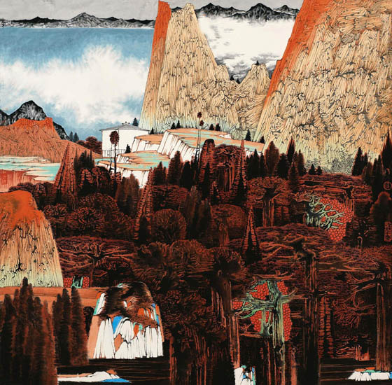 Compatible Landschaft JAHRRIESNGE  for hills lpf08907 