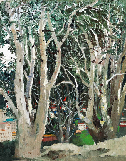 Compatible Landschaft JAHRRIESNGE  for trees lpf09072 