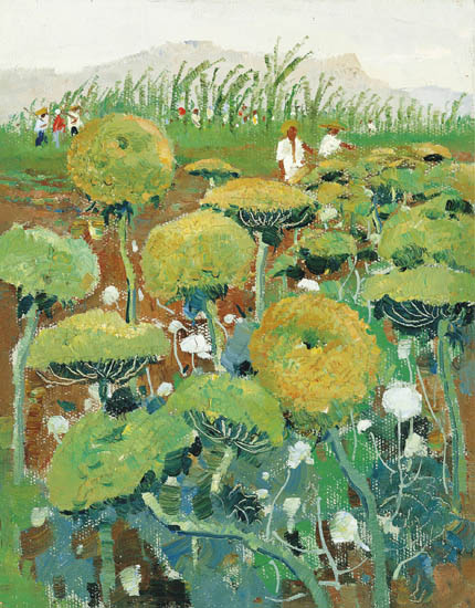 Compatible Landschaft JAHRRIESNGE  for flowers lpf09074 