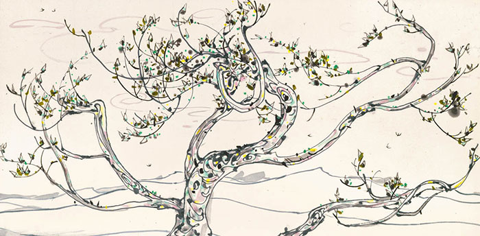 Compatible Landschaft JAHRRIESNGE  for trees lpf09122 