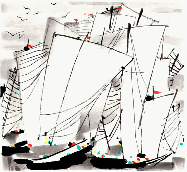 Compatible Landschaft JAHRRIESNGE  for boats lpf09256 