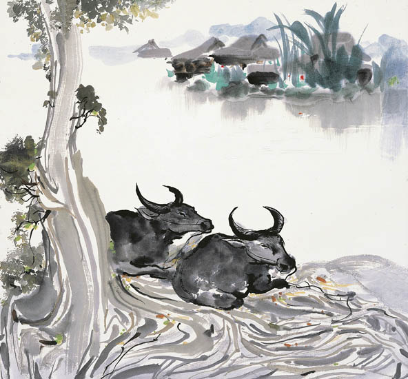 Compatible Landschaft JAHRRIESNGE  for cows lpf09279 