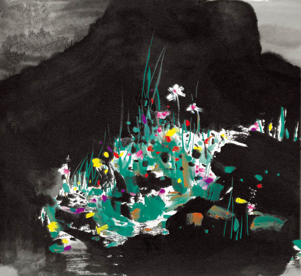 Compatible Landschaft JAHRRIESNGE  for flowers lpf09319 