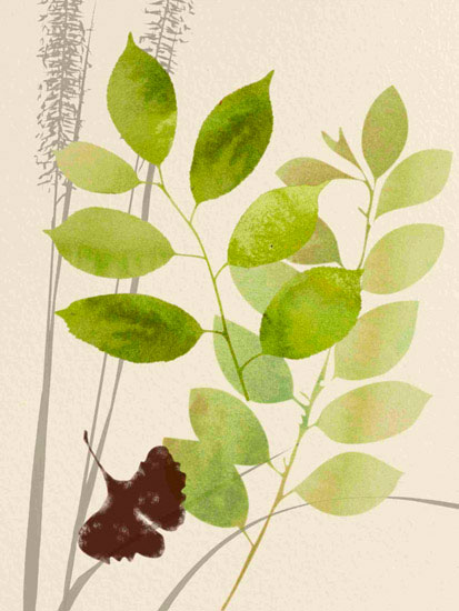 Compatible Blumen JAHRRIESNGE  for leaves lpf10288 