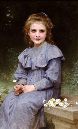 Compatible Porträt Jahrriesnge  for William Adolphe Bouguereau lpf11909 