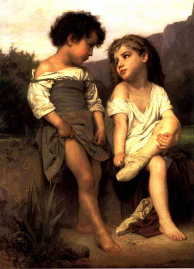 Compatible Porträt Jahrriesnge  for William Adolphe Bouguereau lpf11913 