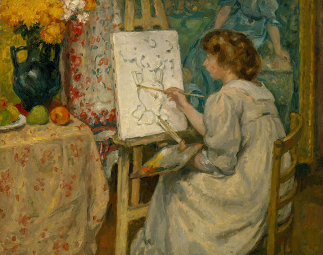 Compatible Porträt Jahrriesnge  for Pierre-Auguste Renoir lpf12575 