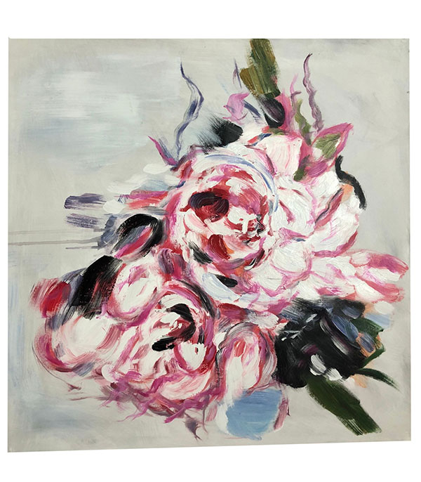 Compatible Ölgemälde JAHRRIESNGE  for flower-lpg0106 