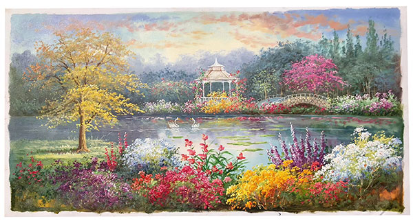 Compatible Landschaft JAHRRIESNGE  for landscape-lpg0609 