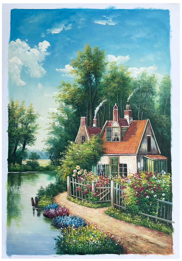 Compatible Landschaft JAHRRIESNGE  for house-lpg0656 