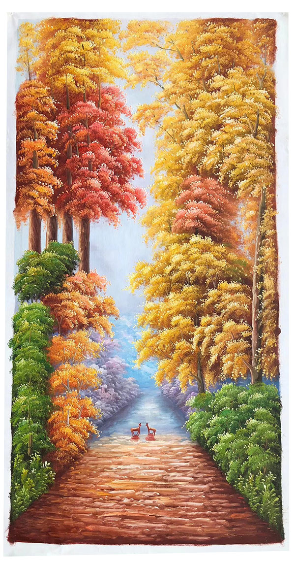 Compatible Landschaft JAHRRIESNGE  for golden-tree-lpg0718 