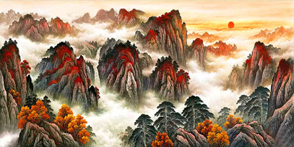 Compatible Landschaft JAHRRIESNGE  for mountain-range-lpg0761 