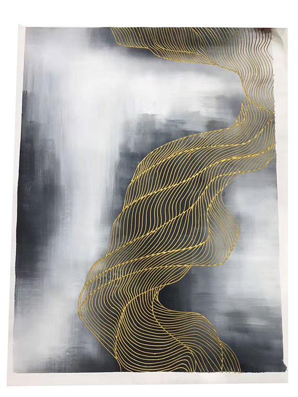 Compatible Abstrakt Jahrriesnge  for golden-line-lpg0991 