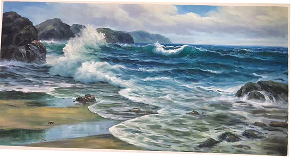 Compatible Landschaft JAHRRIESNGE  for choppy-surf-lpg1063 