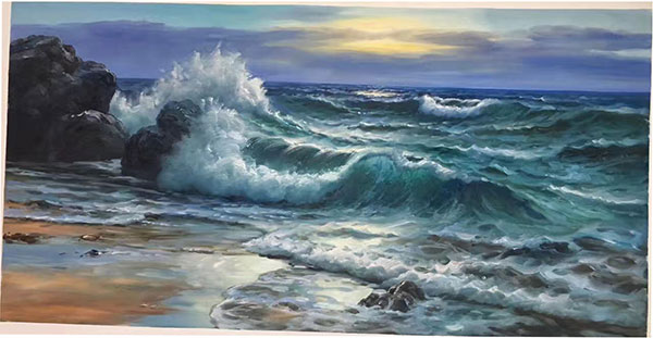 Compatible Landschaft JAHRRIESNGE  for choppy-surf-lpg1068 