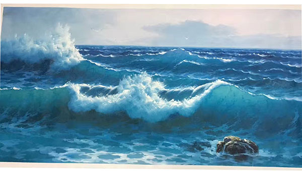 Compatible Landschaft JAHRRIESNGE  for choppy-surf-lpg1070 