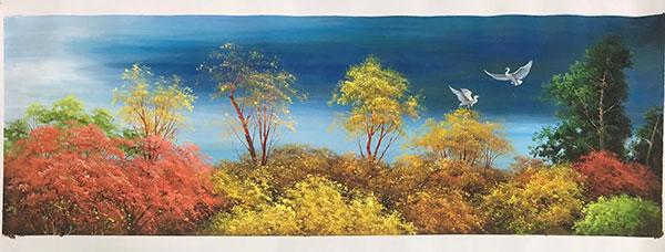 Compatible Landschaft JAHRRIESNGE  for magnificent-mountain-river-lpg1099 